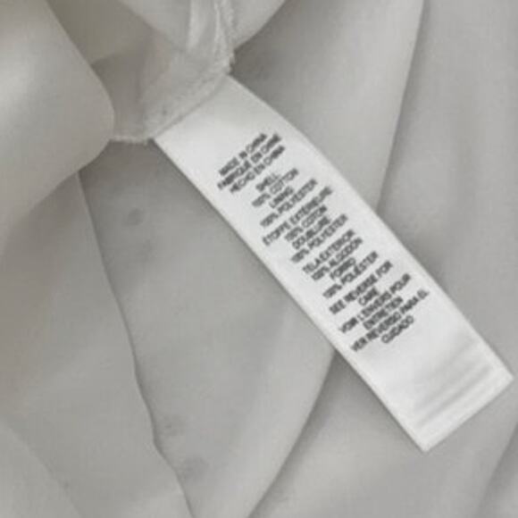 Cece by Cynthia Steefe White Sleeveless Eyelet Mini Dress Size 2 - Picture 4 of 4